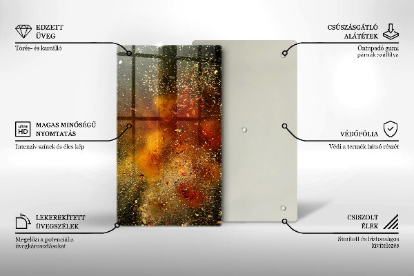 Kryt na indukčnú dosku Farebné korenie