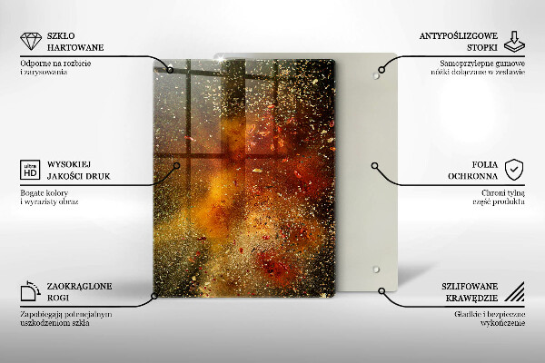 Kryt na indukčnú dosku Farebné korenie