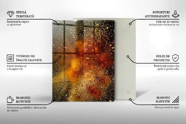Kryt na indukčnú dosku Farebné korenie