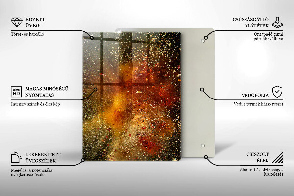 Kryt na indukčnú dosku Farebné korenie