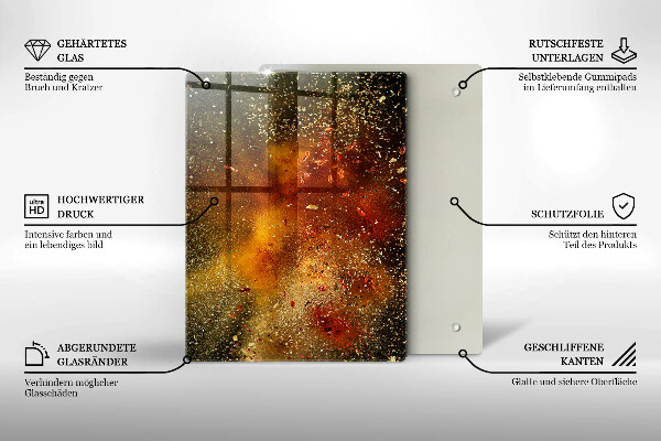 Kryt na indukčnú dosku Farebné korenie