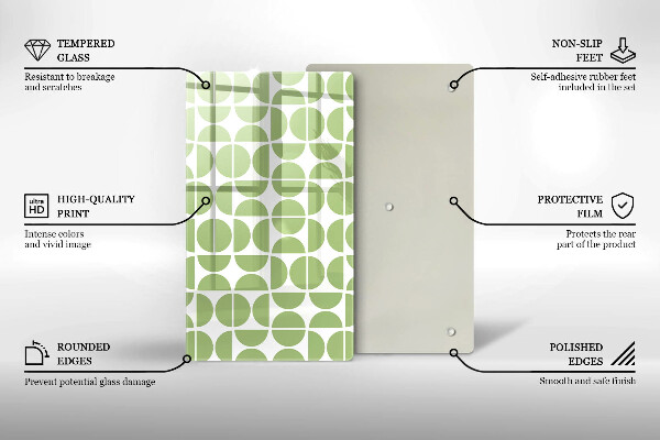 Kryt na sporák Vzor boho tvarov