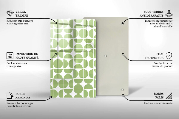 Kryt na sporák Vzor boho tvarov