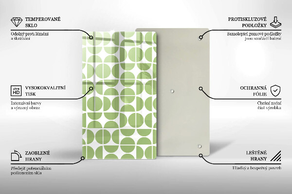 Kryt na sporák Vzor boho tvarov