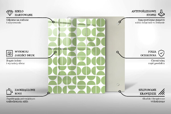 Kryt na sporák Vzor boho tvarov