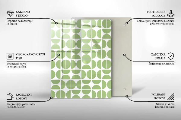 Kryt na sporák Vzor boho tvarov