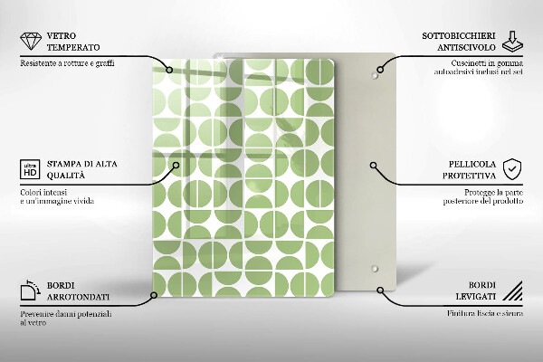 Kryt na sporák Vzor boho tvarov