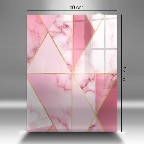 Kryt na sporák Geometrický mramor