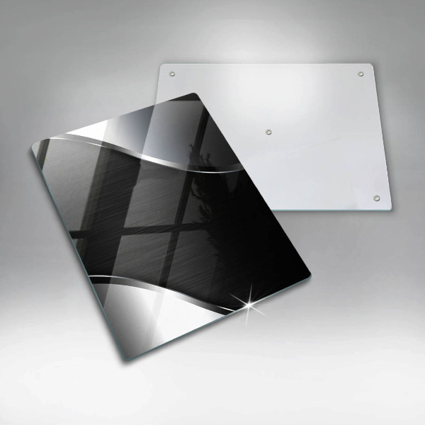 Kryt na sporák Kovová abstrakcia