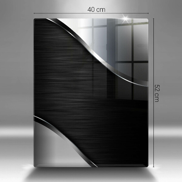 Kryt na sporák Kovová abstrakcia