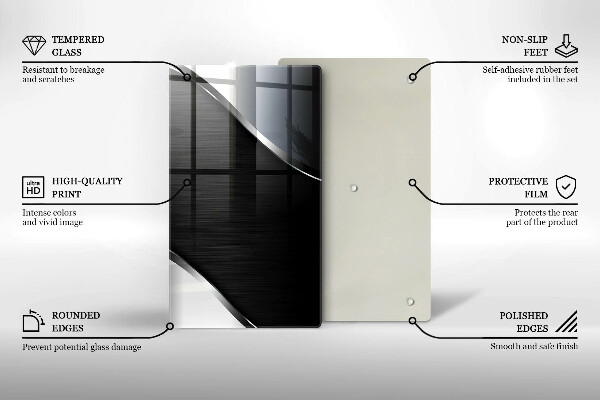 Kryt na sporák Kovová abstrakcia