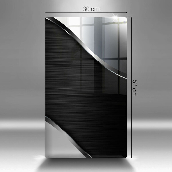 Kryt na sporák Kovová abstrakcia