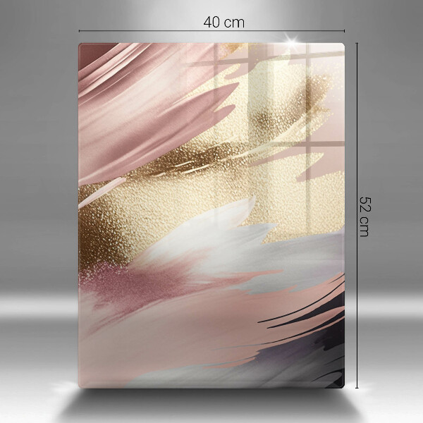 Kryt na indukčnú dosku Pastelové škvrny