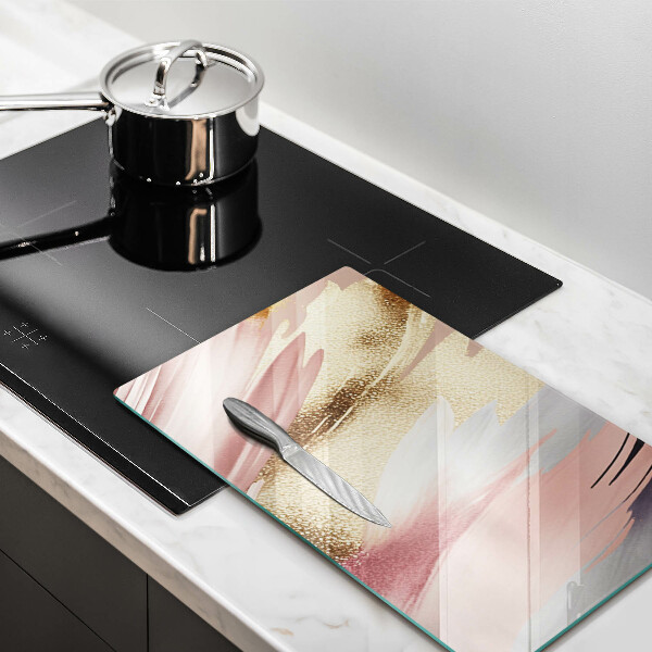 Kryt na indukčnú dosku Pastelové škvrny