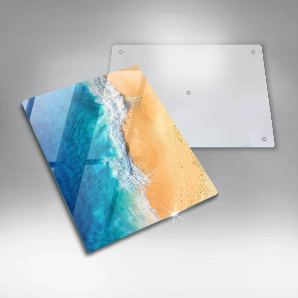 Kryt na indukčnú dosku Pláž a more