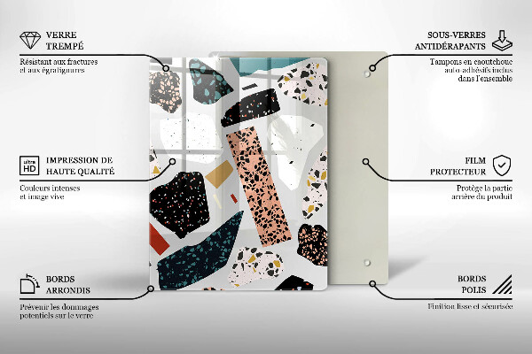 Kryt na indukčnú dosku Kamenina