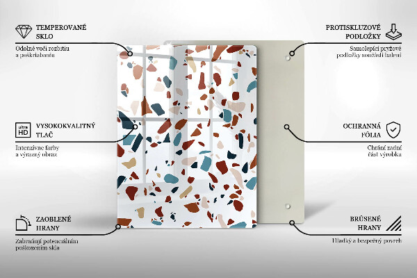 Kryt na indukčnú dosku Dekoratívny kameň