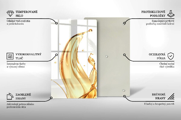 Kryt na sporák olivový olej