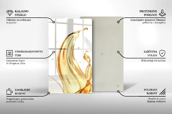 Kryt na sporák olivový olej