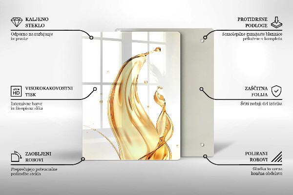 Kryt na sporák olivový olej