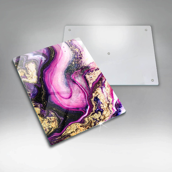 Kryt na indukčnú dosku Abstraktné prevedenie zlaté