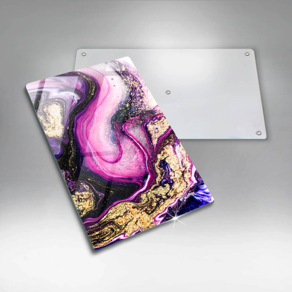 Kryt na indukčnú dosku Abstraktné prevedenie zlaté