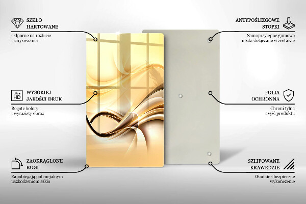 Kryt na sporák Abstrakcia dymu