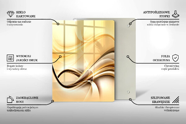 Kryt na sporák Abstrakcia dymu