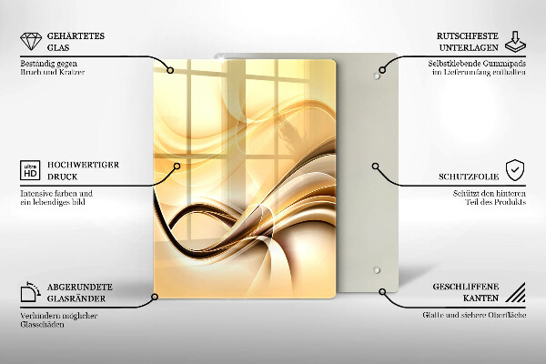 Kryt na sporák Abstrakcia dymu