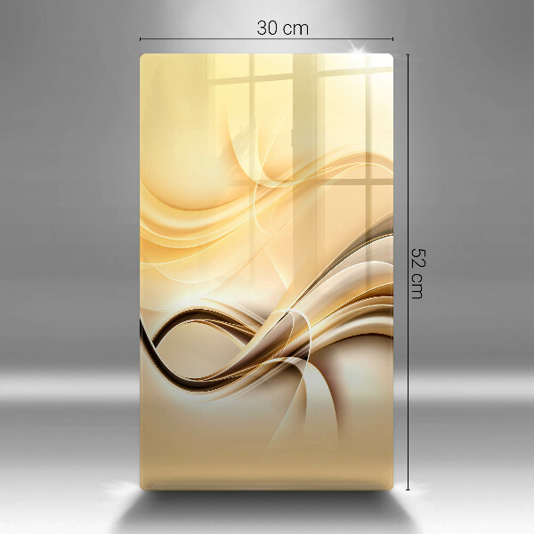 Kryt na sporák Abstrakcia dymu