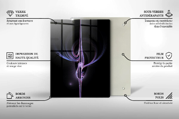 Kryt na sporák Moderná abstrakcia