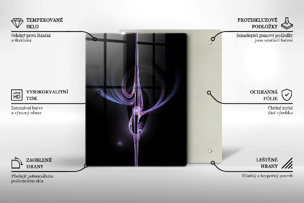 Kryt na sporák Moderná abstrakcia