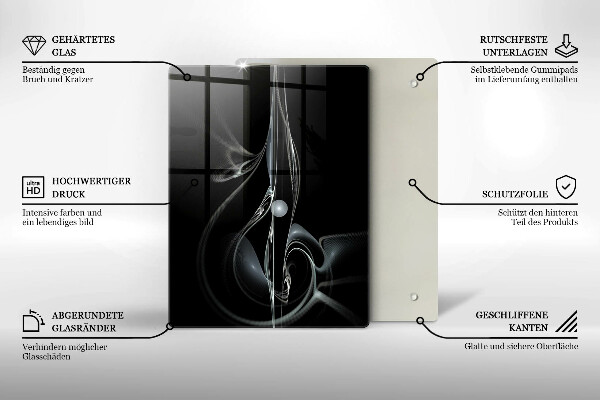 Kryt na sporák Moderná abstrakcia