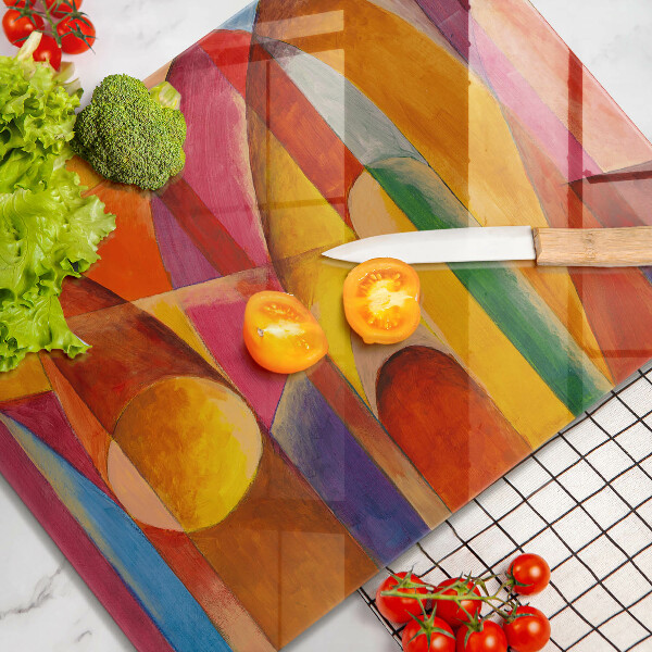 Kryt na sporák Farebná abstrakcia