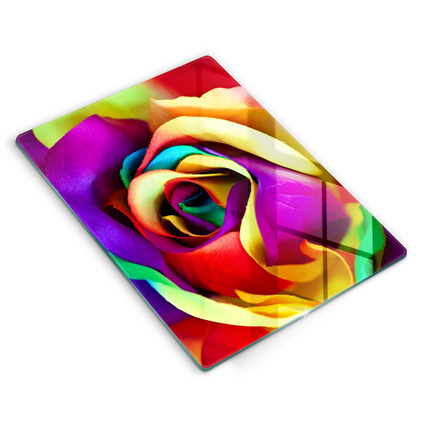 Kryt na sporák Farebné lupene ruží