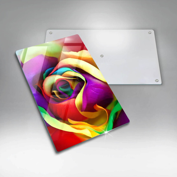 Kryt na sporák Farebné lupene ruží