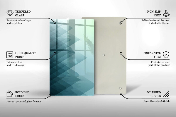 Kryt na sporák Abstraktné hory