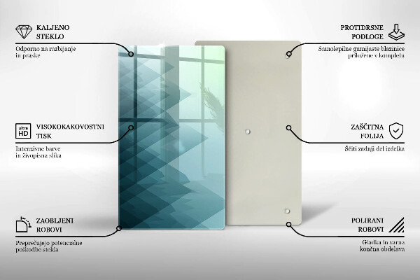 Kryt na sporák Abstraktné hory