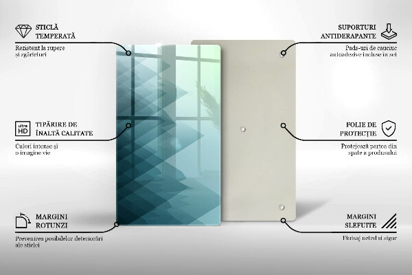 Kryt na sporák Abstraktné hory