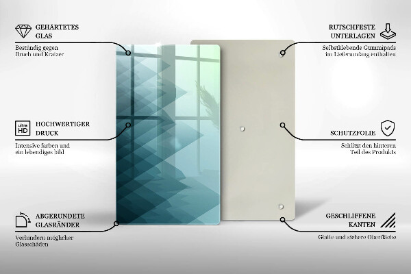 Kryt na sporák Abstraktné hory