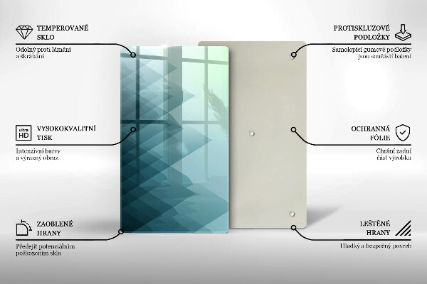 Kryt na sporák Abstraktné hory