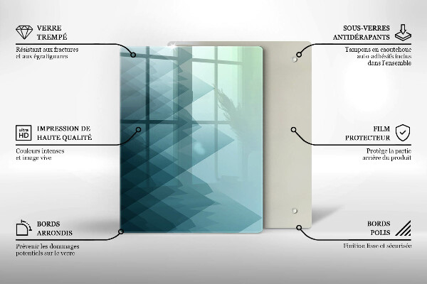 Kryt na sporák Abstraktné hory