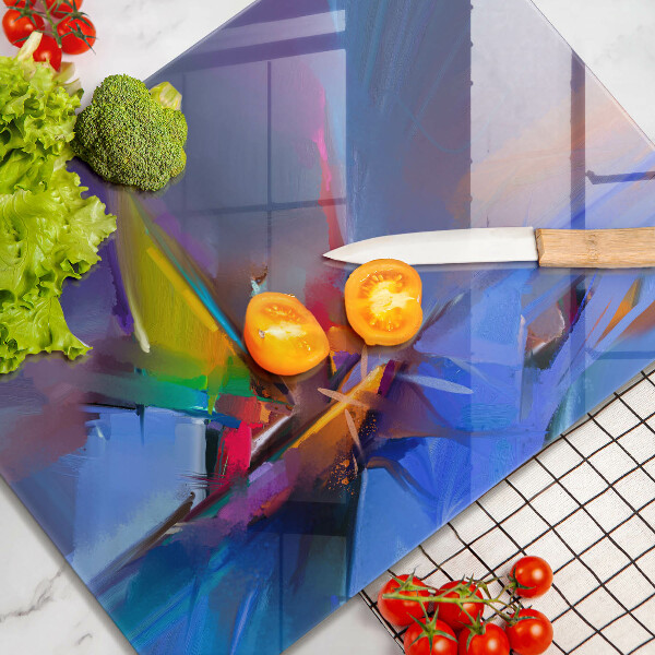 Kryt na sporák Maľovaná abstrakcia