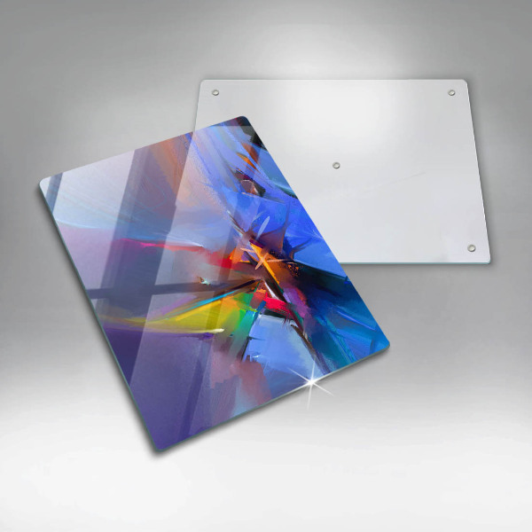 Kryt na sporák Maľovaná abstrakcia