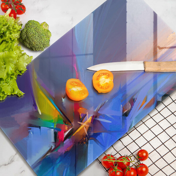 Kryt na sporák Maľovaná abstrakcia