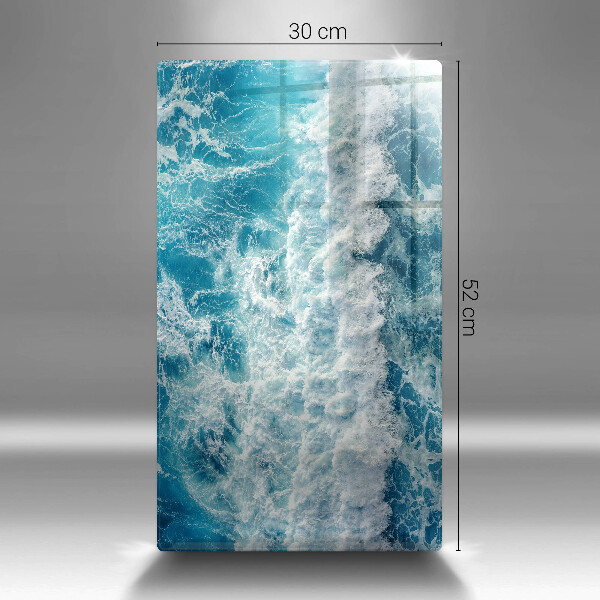 Kryt na sporák Vlny morskej vody