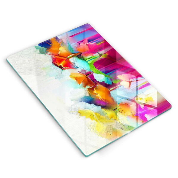 Kryt na sporák Maľované kvety