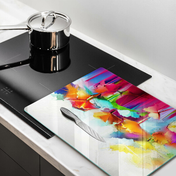 Kryt na sporák Maľované kvety