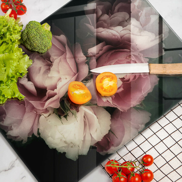 Kryt na sporák Kvety pivonky