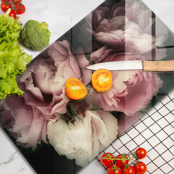 Kryt na sporák Kvety pivonky